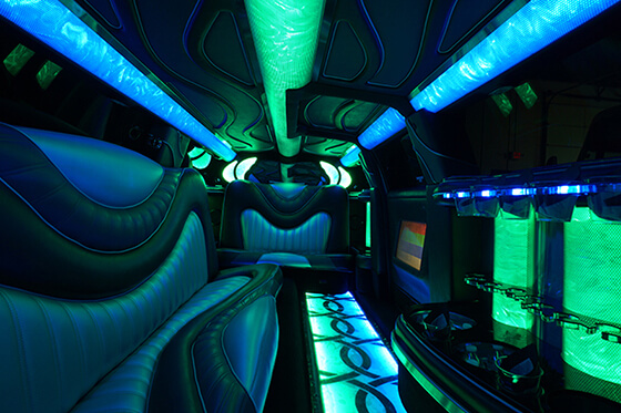 Art limo interior